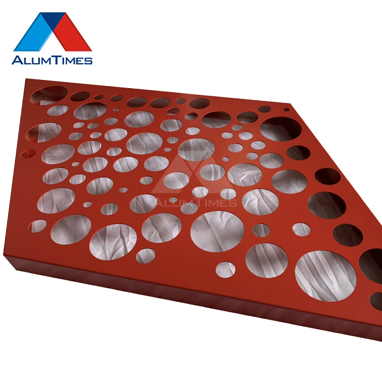 PVDF powder coating  aluminum single panel