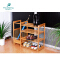 Cheap 4 Tier Bamboo Shoe Storage Rack With Umbrella Holder 