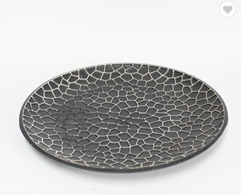 Most Popular Round Large Spot Rustic Wooden Storage Serving Tray for living room 