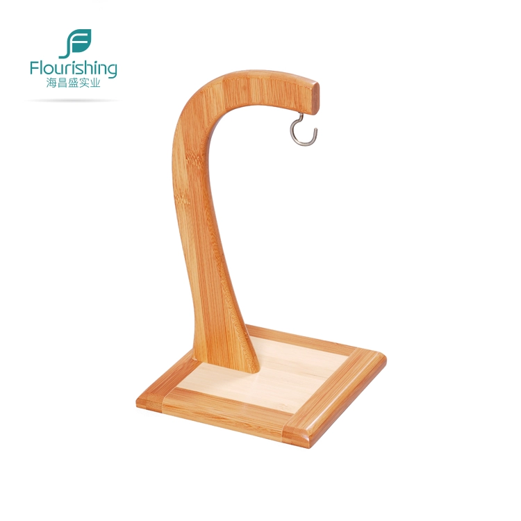 Bamboo wooden kitchen storage banana hook holder