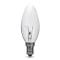 Warm Yellow color C35 110v 220v 40w 60w E14 E27 Glass Shell Clear Luminaire Incandescent candle Bulb