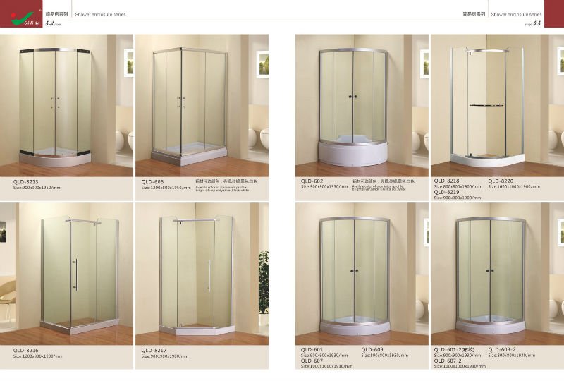simple shower enclosure