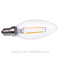 C-shape decorative LED filament bulb C35 2w 4w 6w E14 E12 