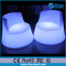 led bar funiture, battery rechargeable rgb color led light plastic bar chair 
