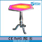 2015 new products modern led furniture bar table, color liquid interactive led table 