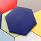 Colored Glaze Kitchen Bathroom Anti-Slip Matte Ceramic Hexagon Mosaic tile