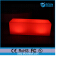 battery rechargeable RGB color led illuminated bar table, light up led lamp table