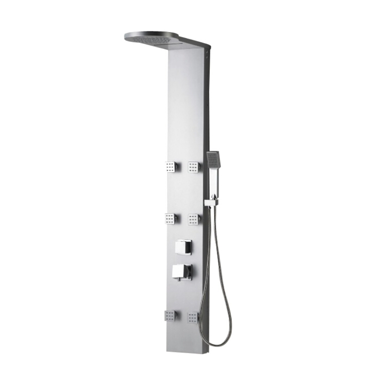 BENYUE Shower Panel 304 Stainless Steel Material Multi Function shower set