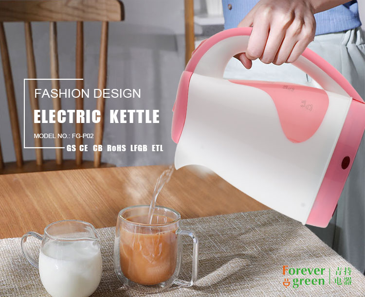 Domestic appliances 1.8L large capacity Plastic electric kettle