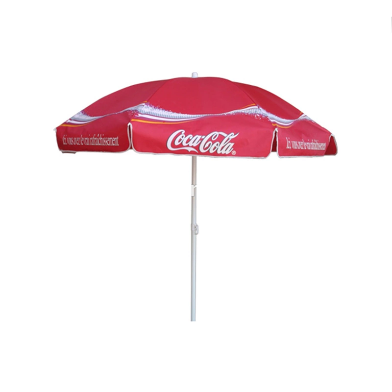 Wholesale outdoor promotion advertising beach umbrella made in china