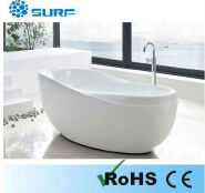 Summer Products For 2015 Acrylic White Indoor Outdoor Soaking Tub