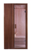 New design imported stove corner traditional led waterproof light glass door electric steam sauna ro