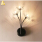 fancy indoor designer decorative modern crystal wall light