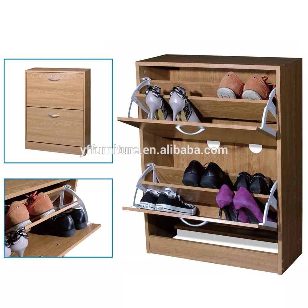 hot on ebay locked wood shoe rack display cabinet