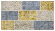 APEX PATCHWORK UNIQUE YELLOW 31374 80 X 150 CM