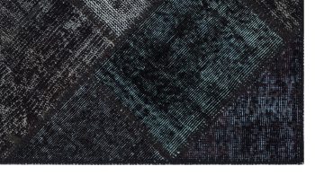APEX PATCHWORK UNIQUE BLACK 31367 80 X 150 CM