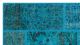 APEX PATCHWORK UNIQUE TURQUOISE 31337 80 X 150 CM