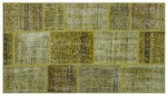 APEX PATCHWORK UNIQUE GREEN 31349 80 X 150 CM