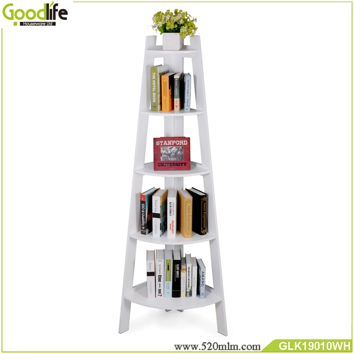 wooden multi layers bookcase