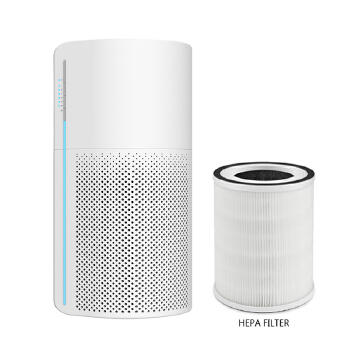 2019 New Smart Design Mini Portable Active Carbon Hepa Filter Household Personal Air Purifier 