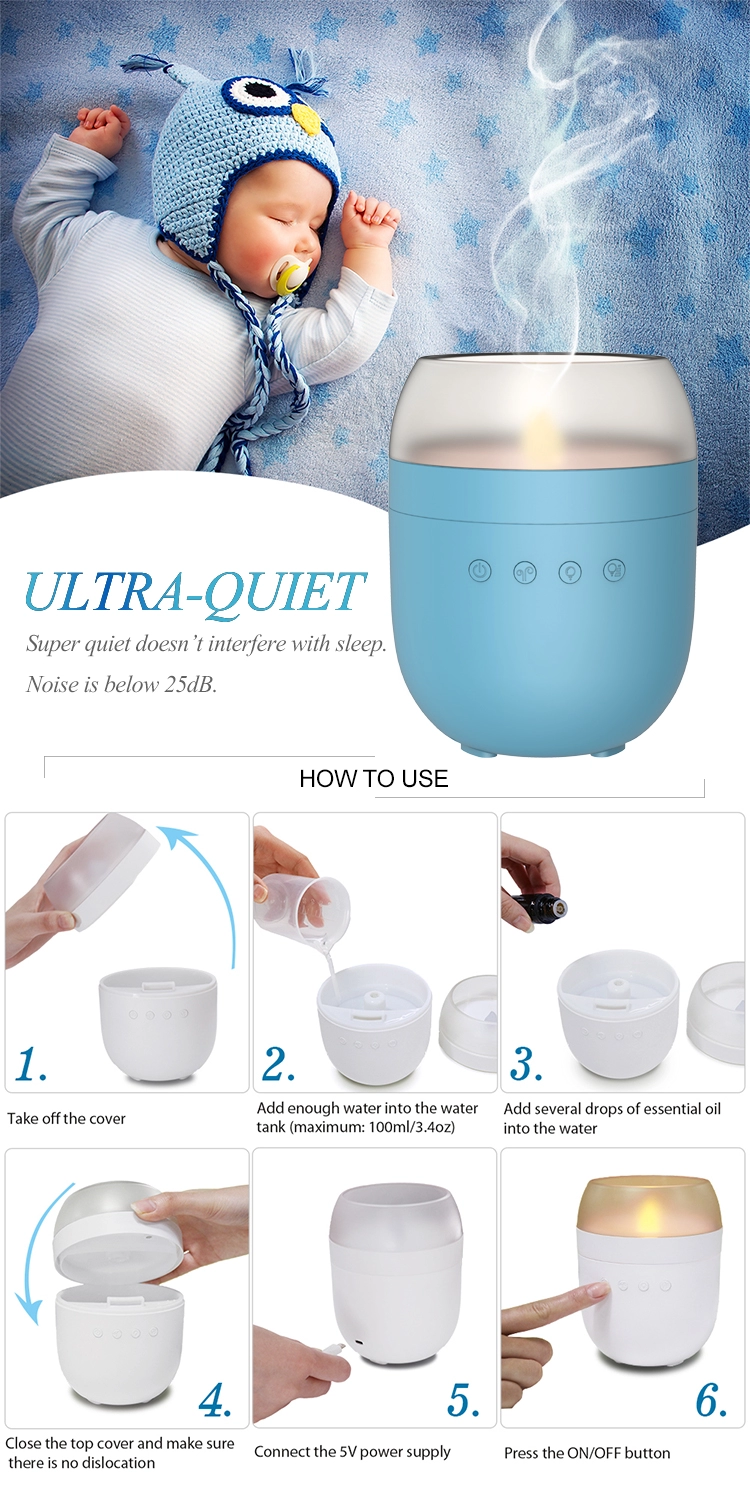 2019 5v Ultrasonic Humidifier Consatnt Mist Aroma Essential Oil Car Diffuser With USB Plug