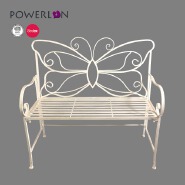 Vintage Metal Garden Folding Butterfly Chairs