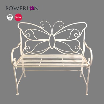 Vintage Metal Garden Folding Butterfly Chairs