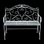Hot Sale European Style Antirust Vintage Antique Outdoor Furniture Patio Benches