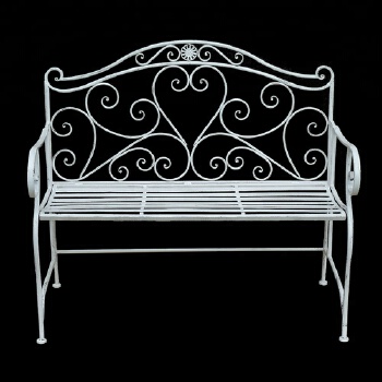 Hot Sale European Style Antirust Vintage Antique Outdoor Furniture Patio Benches