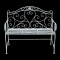 Hot Sale European Style Antirust Vintage Antique Outdoor Furniture Patio Benches
