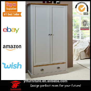 wall furniture simple double color wooden wardrobe design furniture bedroom
