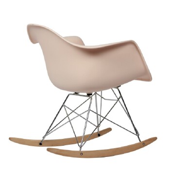 Outdoor furniture High Quality Good Price Rocking Kids Plastic Garden Chair Italian minimalist creat