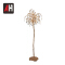 High quality E14 lighting colorful feather decorative brass floor lamps for living room