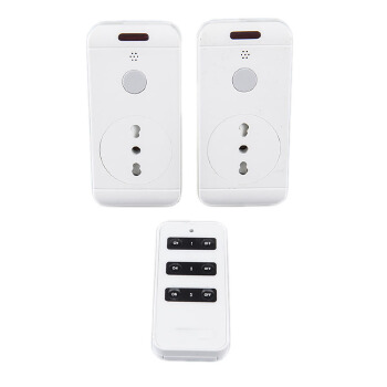 RI-01B Italy Type Plug RF Wireless Remote Control Socket for Household Appliances (1 remote control+