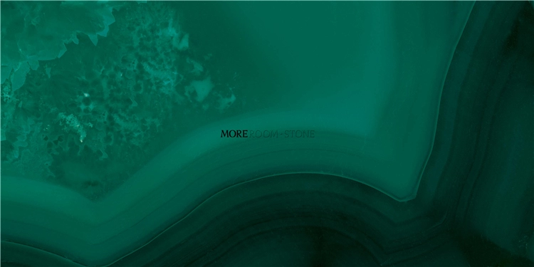 Dark green color tile for High-end restaurant feature walls