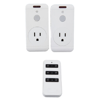 RU-01B USA American Type Plug RF Wireless Remote Control Socket for Household Appliances (1 remote c