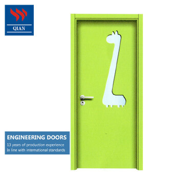 HPL/HPDL surface finish engineering residential fire door 
