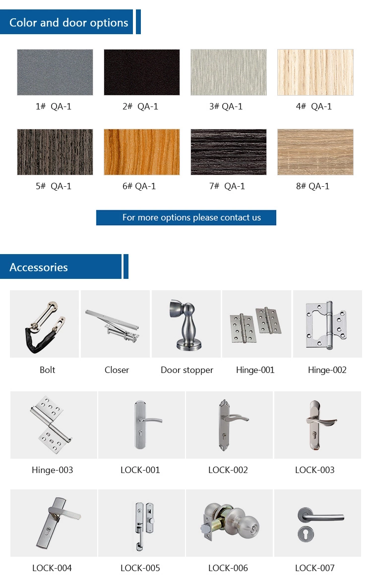 soundproof exterior engineered hpl flush laminated semi core wood doors(HD-TA012)