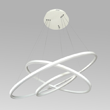 Customized Dimmable Modern Aluminum LED 3 Rings Pendant Hanging Lamp 