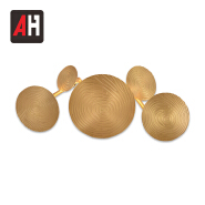 Modern magnificent restaurant decoration copper wall light 