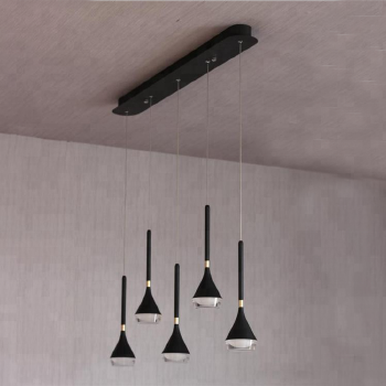 Decorative Lighting Fixtures Fancy Multi Lights LED Hanging Pendant Lamp with Adjustable Height 