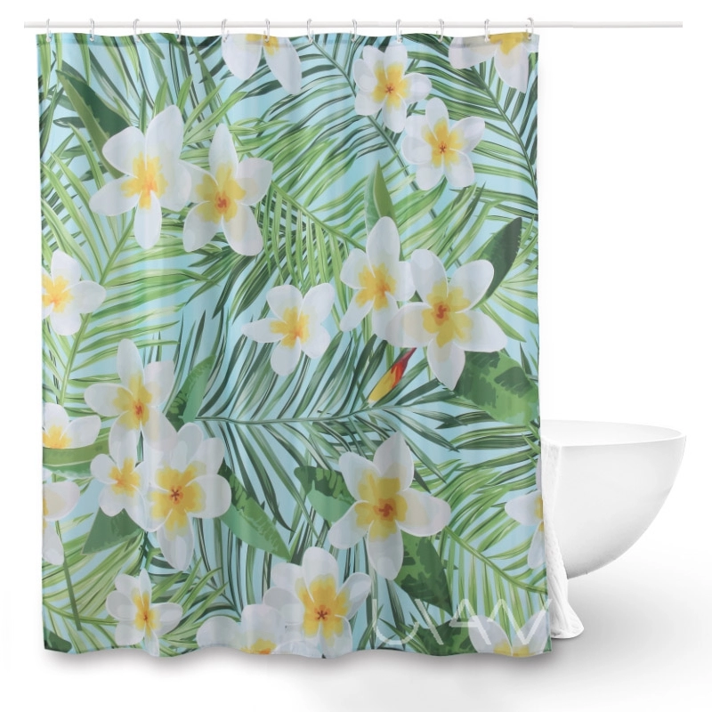 HIGH QUALITY DIGITAL PRINT SHOWER CURTAIN