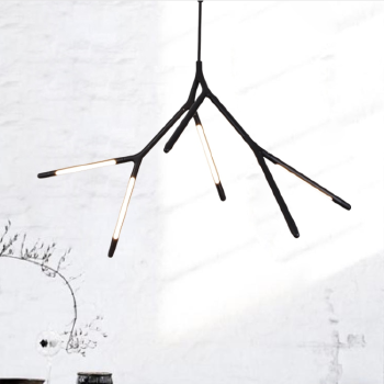 Antlers Modern European Vintage Aluminum Chandelier Led Pendant Light Hotel Led Chandeliers for Sale