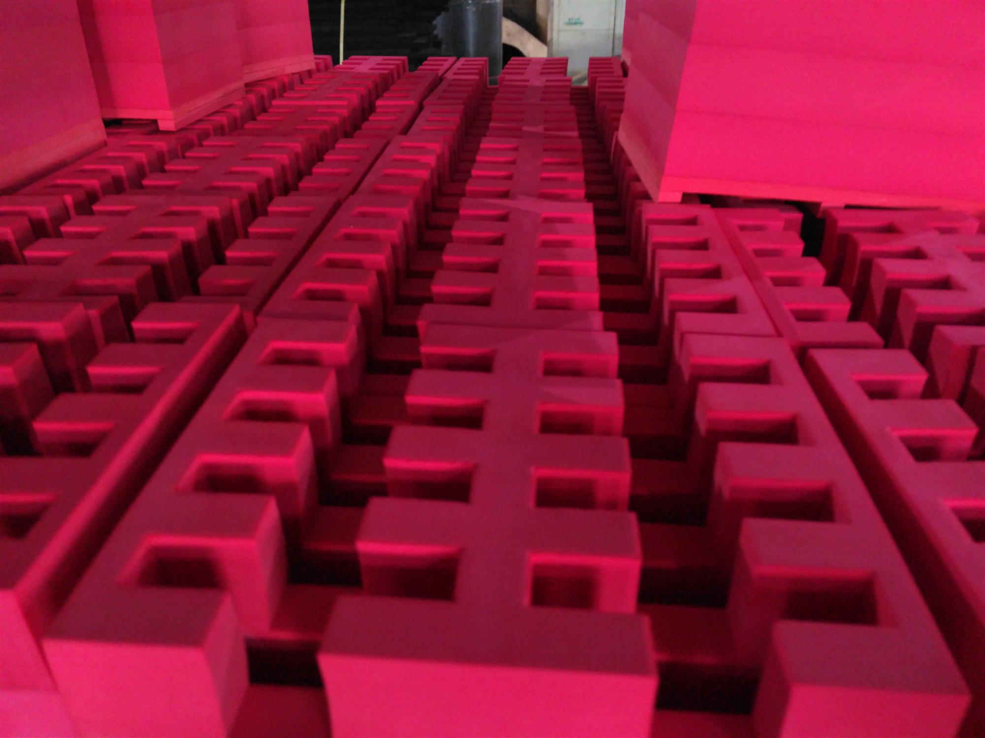 ESD Conductive Die cutting eva foam inserts For Electronic Products