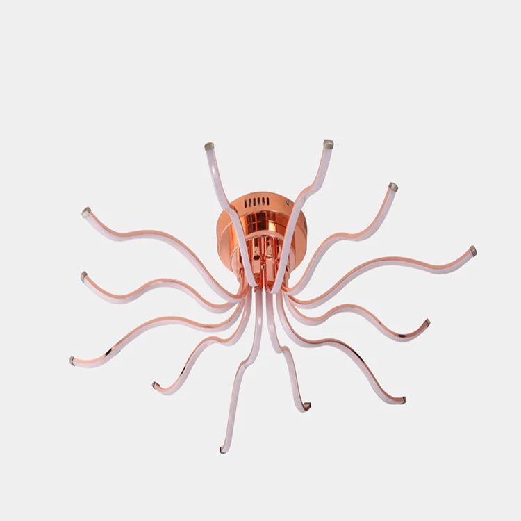 Romantic Sun Flower Shaped Modern Led Chandelier Ceiling Lamps for Living Room Dinning Room Kitchen Island Bar