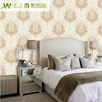 1.06m Embossed Vinyl Wallpaper Home Decoration