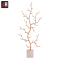 nordic home decoration livingroom stand jade base copper tree branch decor