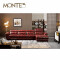2018 latest sex furniture L shaped corner sofa with reclination design 