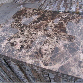 Nature Emperador Marble Tile Veneer Decoration 