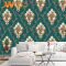 A49-18P13 House decor Damask design pvc embossed wall paper